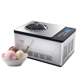 Máquina Para Hacer Helados Whynter Icm-220Ssy 2L De Acero Inoxidable