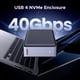 thumbnail image 2 of Carcasa M.2 NVMe UGREEN 40Gbps con Disipador Doble Cara, 2 of 8
