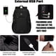 thumbnail image 3 of Mochila antirrobo SHRRADOO para portátil de viaje con puerto USB de 16,3 pulgadas, 3 of 8
