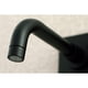 thumbnail image 3 of Grifo Kingston Brass Concord KS8110DL de montaje en pared, negro mate, 3 of 5