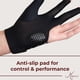 thumbnail image 3 of Guante de Billar Meucci Elite Stroke Negro Izquierdo Talla Grande, 3 of 6