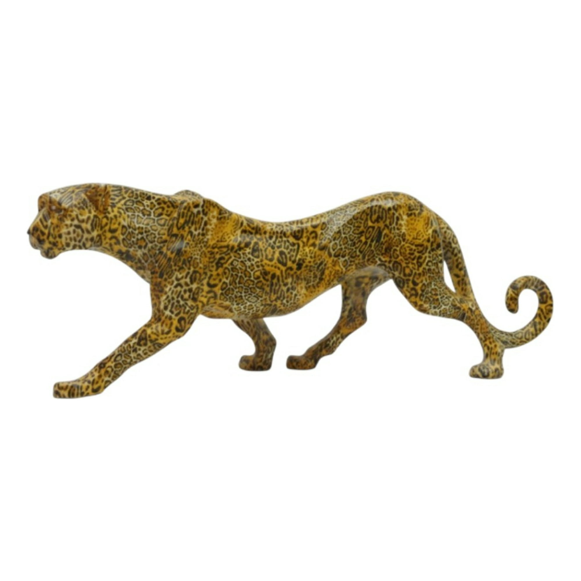 Genérico - Estatura Decorativa Leopardo Escultura Adorno Hogar Jhn