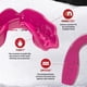 thumbnail image 3 of Protector bucal SAFEJAWZ Sports Slim Fit para adultos y jóvenes con funda, color rosa, 3 of 6