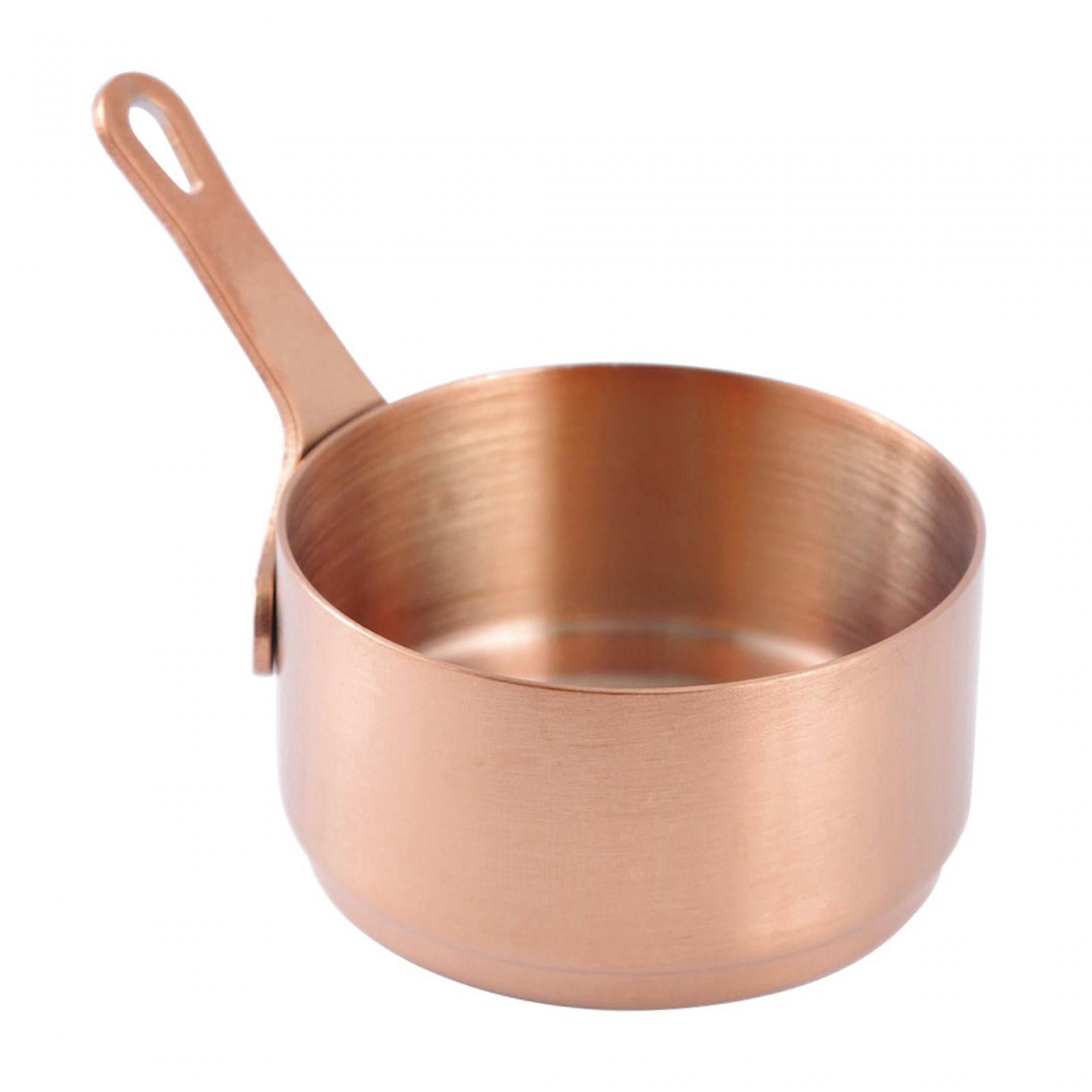 Magideal - Tazas Para Con Asa, Cuencos Para Mojar, Plato Para Condimentos, Taza Para Condimentos, Dispensador De Aderezos Para Ensaladas, Taza Para Servir , Cobre Medio