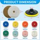 thumbnail image 2 of Almohadillas de pulido DiamDr 13 cm – Juego 30‑6000 grano, 2 of 7