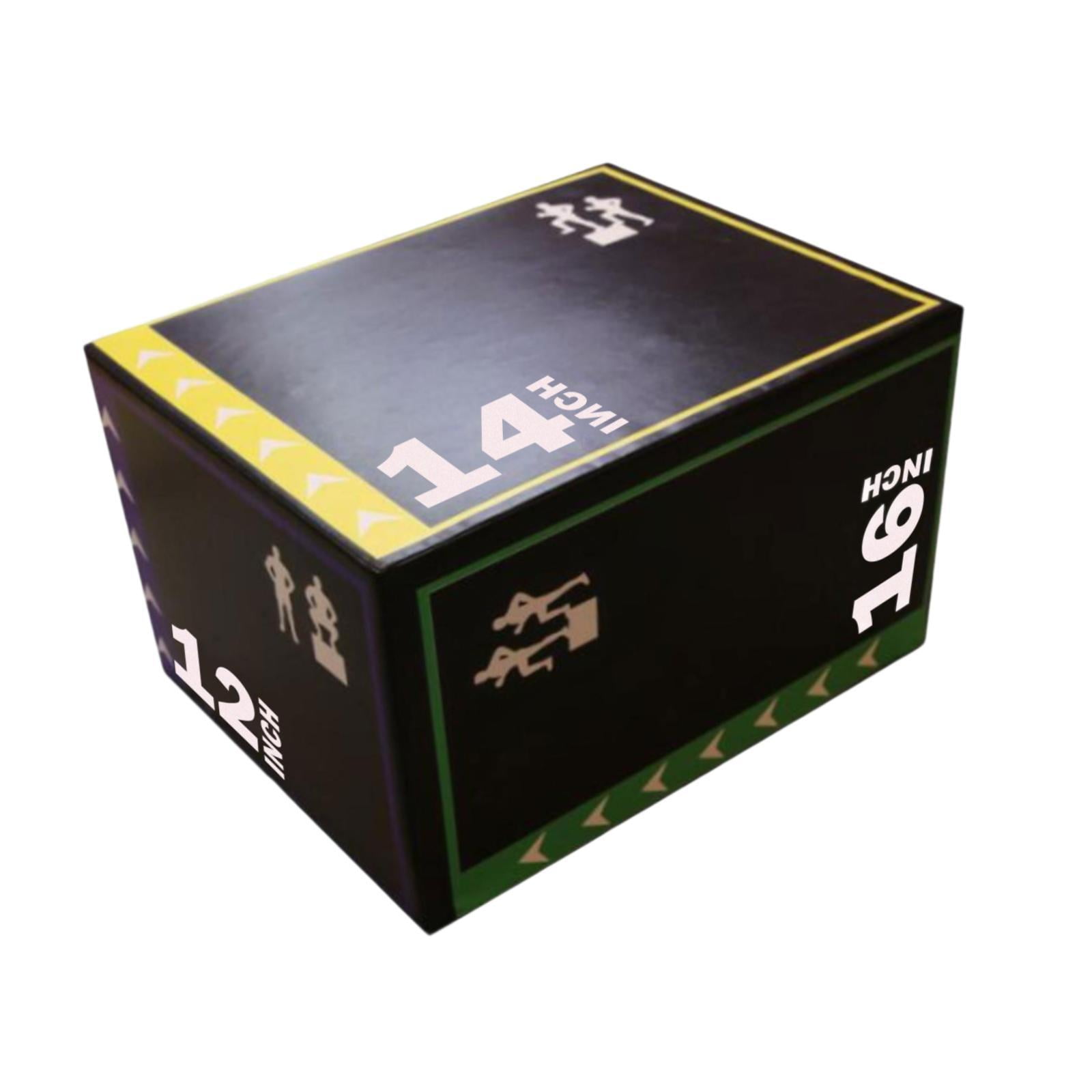 Magideal - Cajón De Salto Pliométrico Cajón Pliométrico, Cajón De Ejercicios De Salto Cajón Pliométrico Portátil Cajón Escalonado Para Ejercicios De Entrenamient 40cmx30cmx35cm