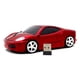 thumbnail image 1 of Ratón inalámbrico Ai5G con forma de coche deportivo 1600DPI USB 2.4GHz rojo, 1 of 4