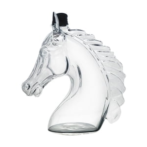 Bothyi - Decantador De Whisky Con Forma De Cabeza De Caballo, Ideal Para Fiestas De Cumpleaños, Día Del Padre Y Graduación, 350 Ml