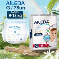 Pañales Desechables Aileda Pants G 78U Para 9-13Kg Sin Géner