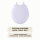 thumbnail image 2 of Asiento de Inodoro de Madera Fantasía Blanco 43 cm Achim Home Decor, 2 of 6