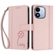 thumbnail image 3 of Funda Cartera Trébol para Xiaomi Redmi Note 17 4G con Ranuras Tarjetas y Carga Inalámbrica Rosa, 3 of 6