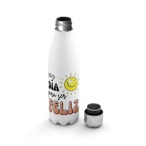 Creango - Botella Agua Termica Otro Dia Para Ser Feliz De Acero Inoxidable