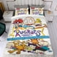 thumbnail image 4 of Rugrats Conjunto de sábanas temático, trío de piezas, cómodo y amigable con la piel, diseño único, regalo de decoración para el hogar para familiares, amigos y fans,140cm *210cm, 4 of 6