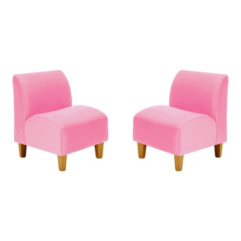 Bodevir - Set Poltrona Soft 1C Felpa 04 Rosado