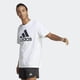 thumbnail image 2 of Camiseta adidas Essentials Single Jersey Big Logo blanca para hombre, 2 of 9