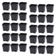 thumbnail image 4 of 30 Macetas Portátiles Para Vivero De Plantas Suculentas, Para Jardín, Balcón Y Césped, 7,9 X 7,2 X 6,5 Cm, Color Negro, 4 of 5