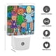 thumbnail image 2 of Pinky Dinky Doo Luz nocturna LED con sensor de anochecer a amanecer para dormitorio, baño, pasillo, escaleras - Lámpara LED nocturna de enchufe, 0.5W - 1 pieza, 2 of 6