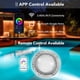thumbnail image 2 of Sistema de iluminación para piscinas enterradas HQUA PN01DC LED RGBW 50W, 2 of 8