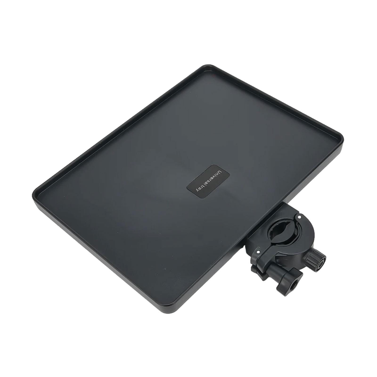 Magideal - Bandeja De Soporte Para Micrófono, Bandeja De Soporte Para Trípode De Transmisión, Bandeja De Tarjeta De Sonido Ajustable, Abrazadera En Estante Para , Medio