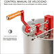 thumbnail image 5 of Extractor De Miel Manual 3 Marcos Centrífuga Separador, 5 of 7