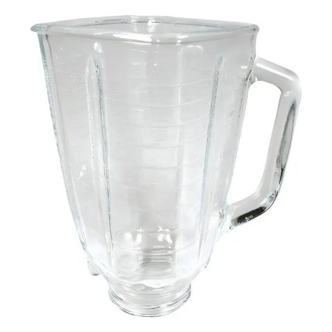 Vaso Batidora Cuadrada De Cristal Oster Cup De 1,25 Lts Vidrio
