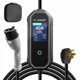thumbnail image 1 of Cargador de VE HUSTIAN 40 A 23 ft NEMA 14‑50P 110‑240 V, 1 of 9