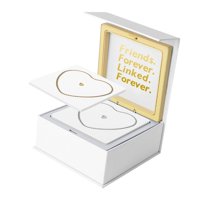 Magideal - Kit De Pulseras Permanentes De 2 Ppc Con Bloqueo De Bloqueo De Adultos Pulseras De Parejas Para Él Y Sus Joyas Para El Cumpleaños Día De San Valentín Oro Y Plata