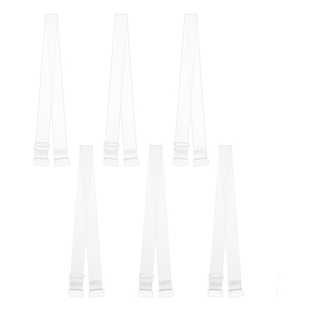 Tirantes transparentes para sujetador, 3 pares, invisibles, antideslizantes y ajustables para sujetadores sin tirantes.