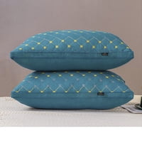 Aladdins Shop - Almohada Rectangular 45X70 Cm Color Turquesa