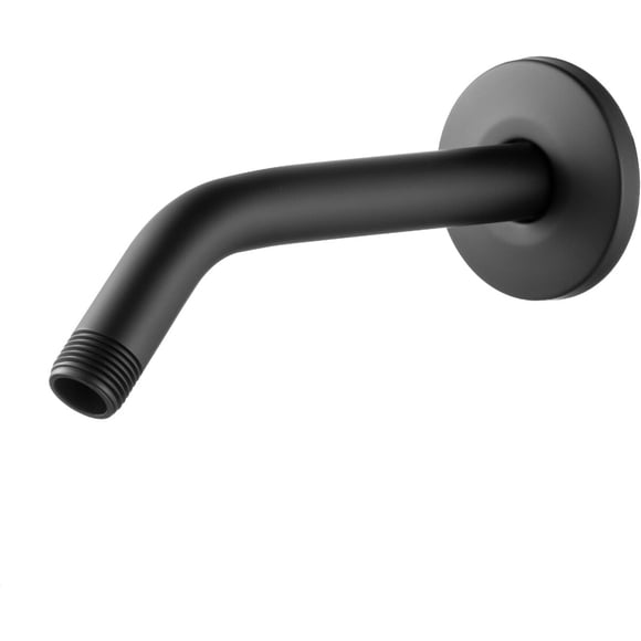 Brazo de Ducha OFFO 6 Acero Inoxidable Negro Mate