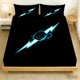 thumbnail image 1 of 3pcs Fist Lightning Digital Printing Bedding Three-Piece Set Polyester Wear-Resistant And Wrinkle-Resistant, 1 of 1