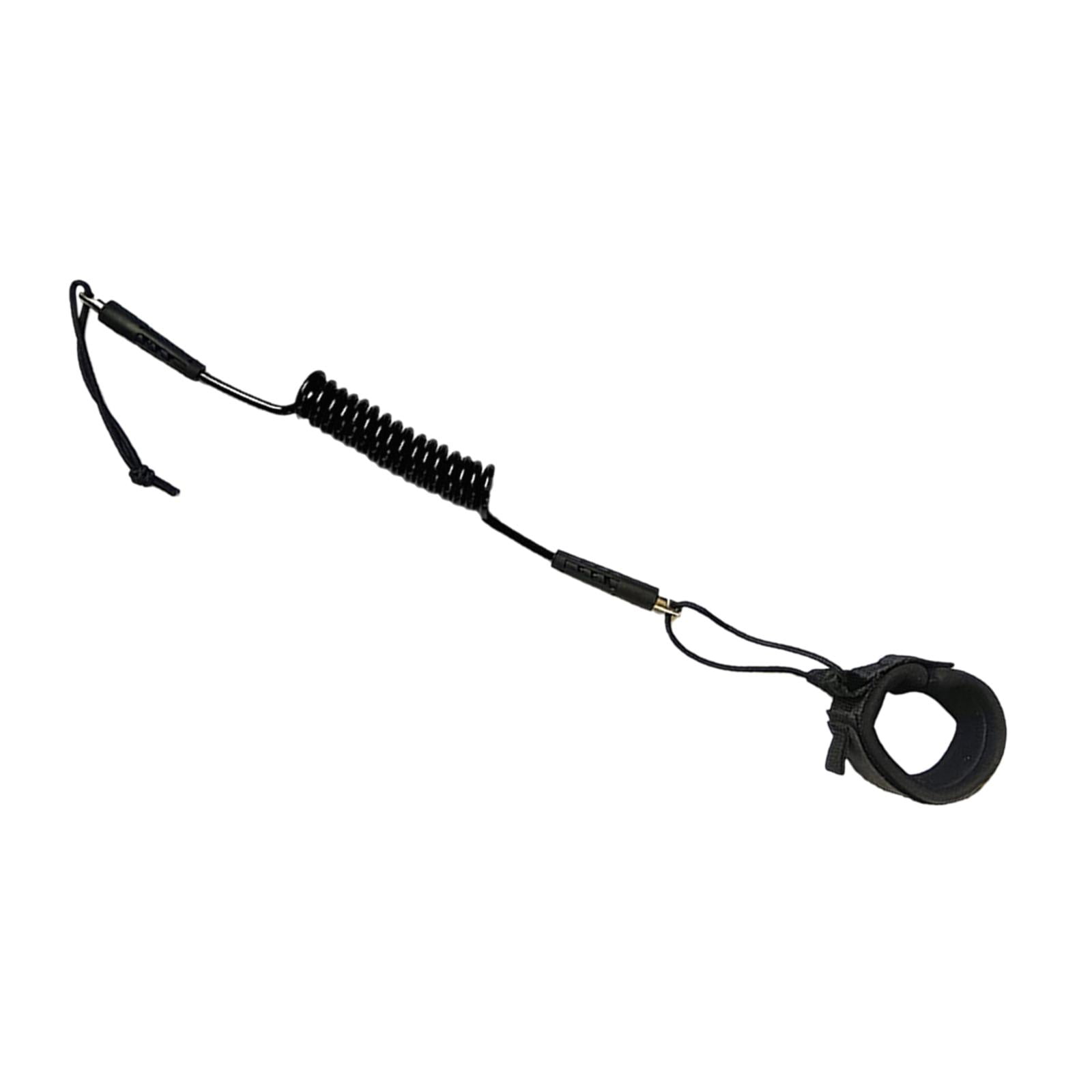 Ioensy - Correa Para Tabla De Surf Stand Up Paddle Board Leash Para Deportes De Esquí Acuático Surf Negro