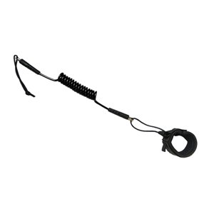 Ioensy - Correa Para Tabla De Surf Stand Up Paddle Board Leash Para Deportes De Esquí Acuático Surf Negro