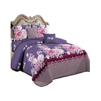 Genérico - Quilt Verano 2 Plazas + Fundas Almohada Incluidas D13