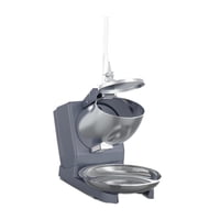 Magideal - Trituradora De Hielo Totalmente Automática, Utensilios De Cocina Portátiles, Fácil De Limpiar, Uso Comercial, Máquina Eléctrica De Hielo Afeitado Para Gris