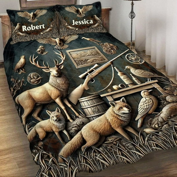 Best Hunter Ever - Juego de edredón de caza personalizado