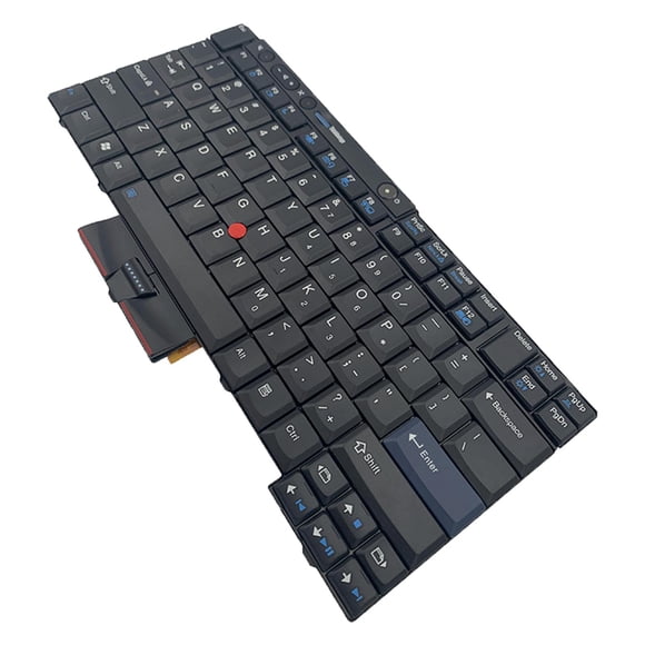 Teclado de EE. UU., diseño de EE. UU., mate, duradero, con teclado de punto de seguimiento para ThinkPad x220 x220T W510 W520, accesorios de