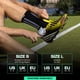 thumbnail image 5 of Medias de Fútbol LUX Sports Antideslizantes con Doble Agarre Negras, 5 of 7