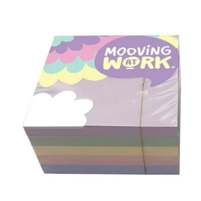 Notas Adhesivas Color Pastel 51X51Mm 250 Hojas  Mooving