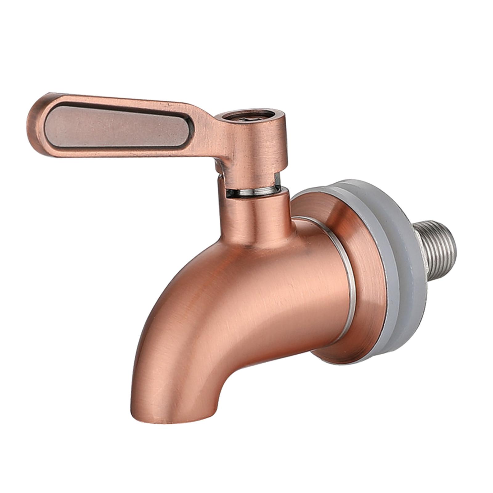 Bothyi - Accesorios De Grifo De Barril De Vino Con Espiga De Agua De 16 Mm Para Jugo De Oro Rosa Frío