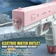 thumbnail image 3 of Pistola De Agua Eléctrica De Juguete, Pistola De Agua Automática De Repetición, Diseño De Compartimento De Batería Impermeable, Con 2 Depósitos De Almacenamiento De Agua (rosa), 3 of 5