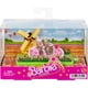 thumbnail image 4 of Vehículo Barbie Mini BarbieLand The Movie de juguete con 2 muñecas, 4 of 4