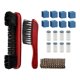thumbnail image 3 of Juego De Cepillos Para Rieles Y Mesas De Billar, Accesorios Para Snooker, Color Rojo, 3 of 5
