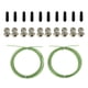 thumbnail image 2 of Cuerda De Saltar De Repuesto, Cable De Cuerda De Velocidad Y Tornillos, Extremos Del Cuello De La Tapa, Verde, 2 of 6