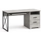 thumbnail image 3 of Escritorio Home Office 120 cm Grey con Cajones y Estructura Negra, 3 of 13