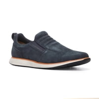 Cardinale - Zapatillas Hombre Slip-On Cuero Reston-3-08 Azul Azul 45