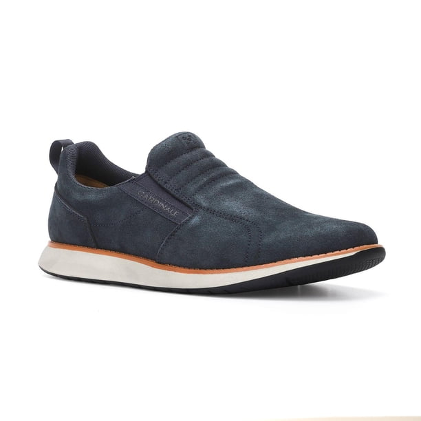 Zapatilla Slip-On Hombre Cuero Reston-3-08 Cardinale azul 40