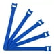 thumbnail image 1 of 20x Pack Amarra Cable Organizador Reutilizable Velcro Cintas azul, 1 of 10