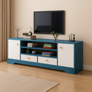 Tuspacehome.Cl - Rack Tv Blue Con 4 Cajones De 32"" A 58"" 140Cm