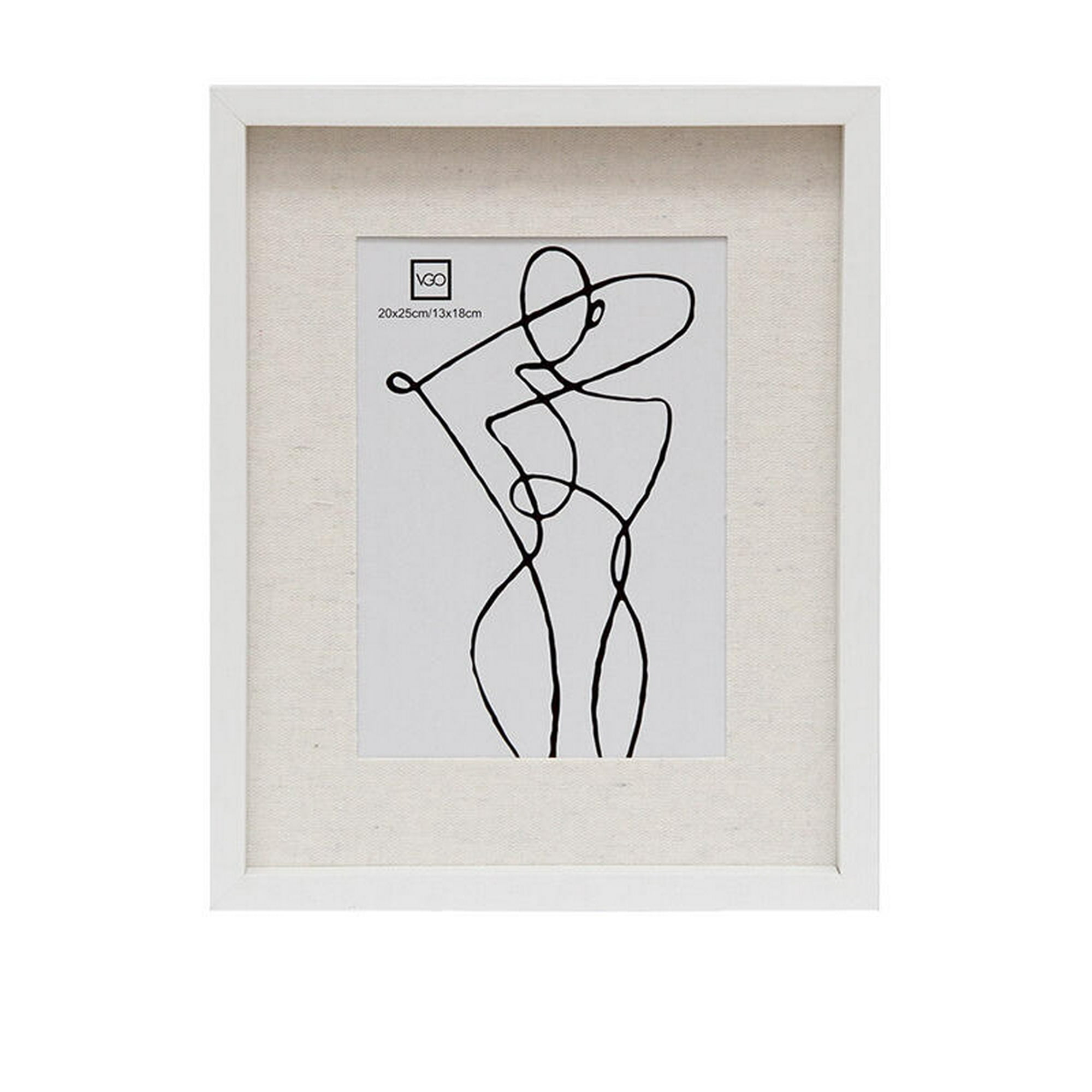 Vgo - Marco Mad. Con Paspartú 15x20 / Sin Paspartú 23x28